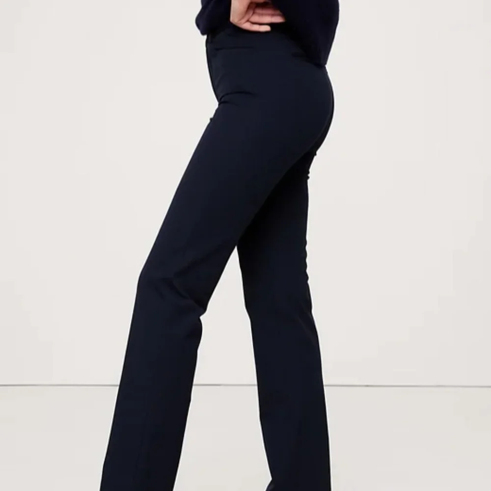 Banana Republic Navy Blue Sloan Pants - Size 8